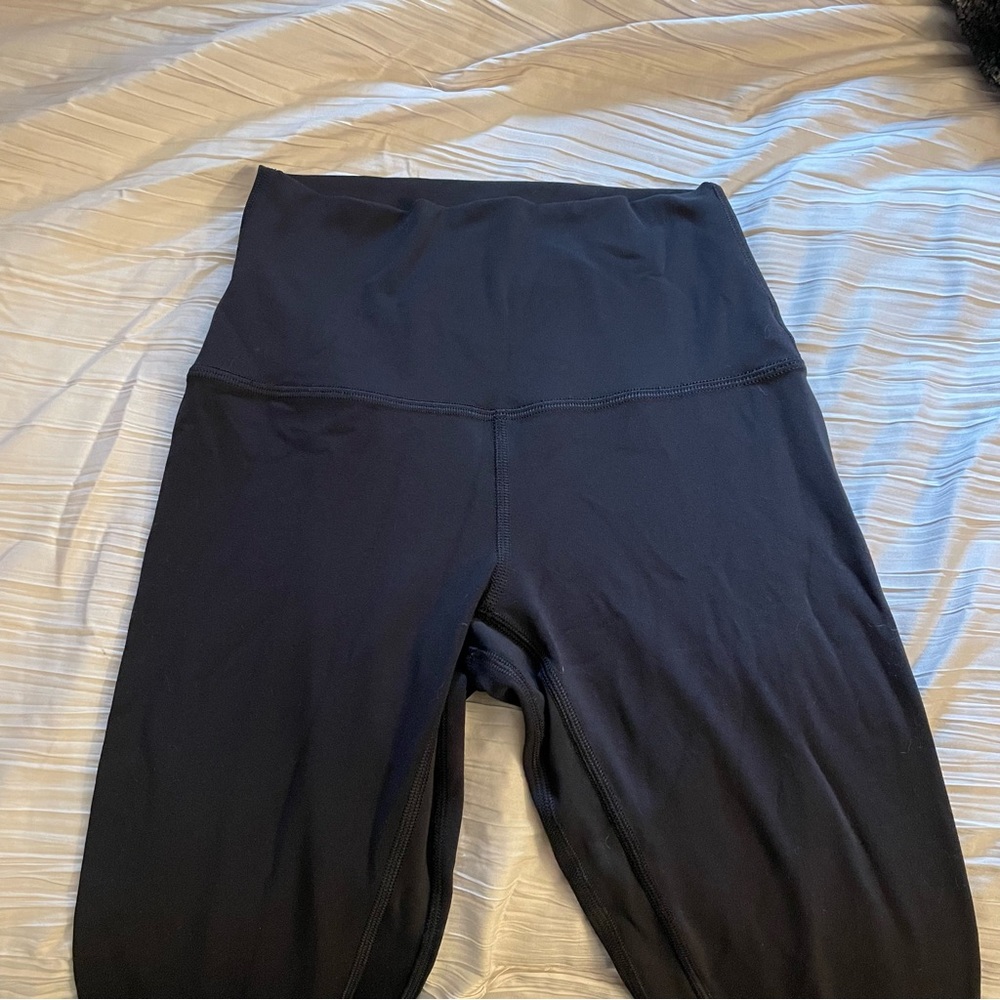 Black lululemon align leggings 25” size 2